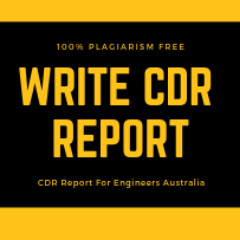 writecdrreport's profile picture. Looking for #CDR #Report for #Engineers #Australia? We provide 100% plagiarism free #CDRReport @ Low price.