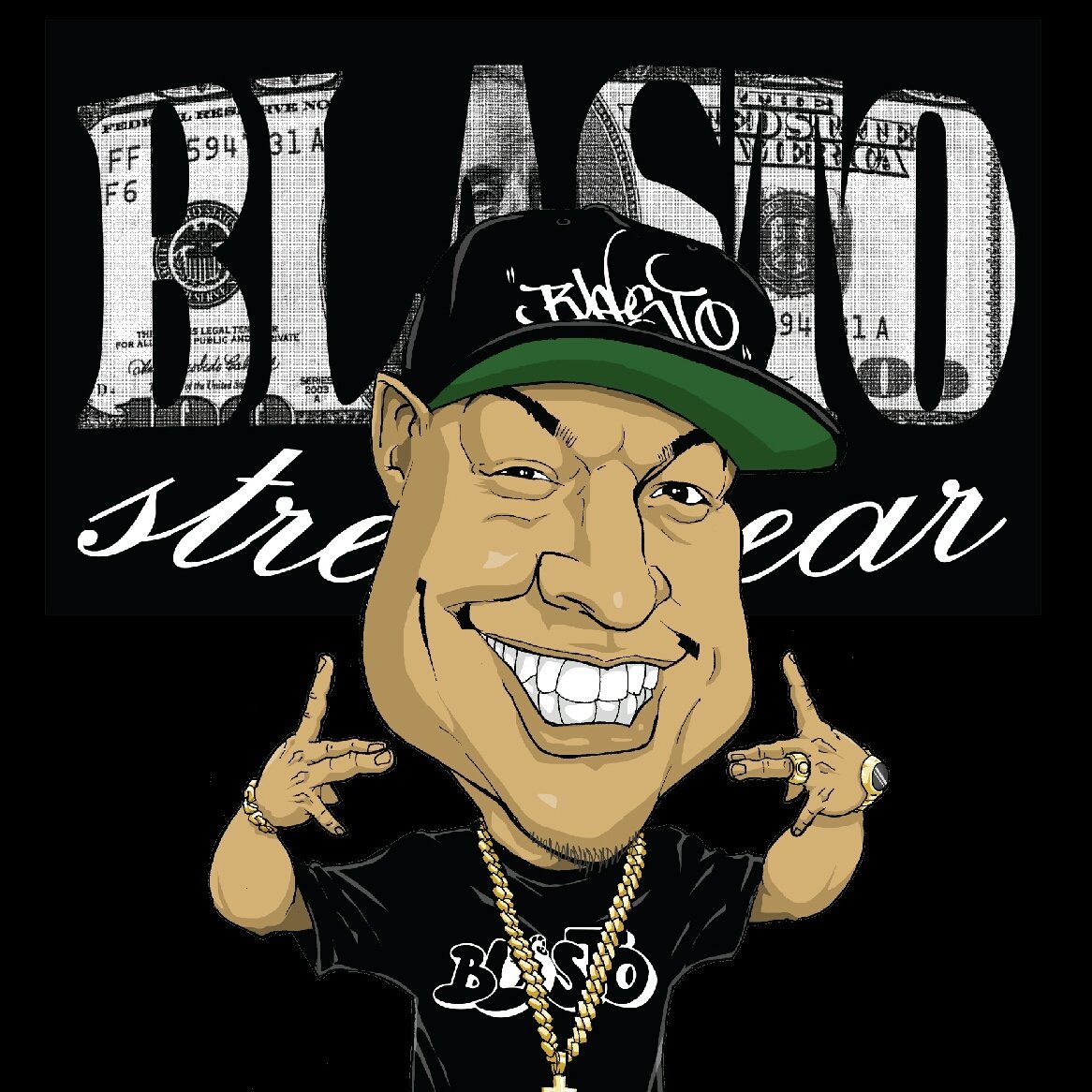 Blasto Street Wear clothing symbolizes on the edge street wear and good times.