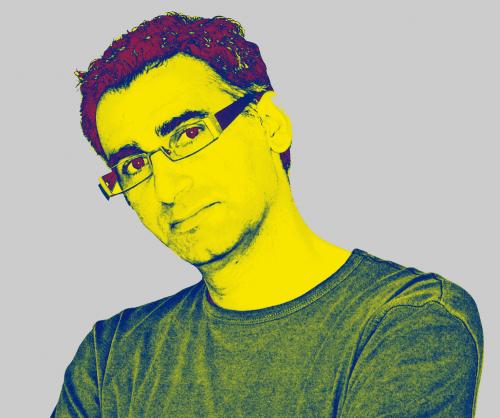 A bogus loquax, codifier of cool, der comissar of what's next. A trompe l' oleil, info addict & elicitor of smiles on a perpetual state of swing.