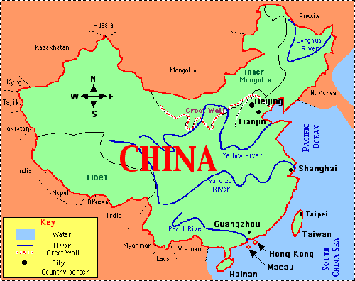 map chinaasia
