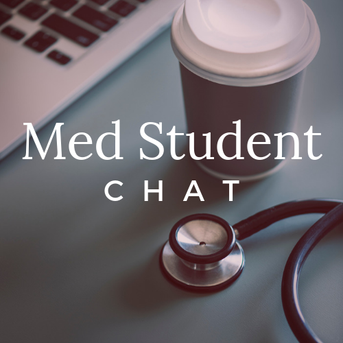 #MedStudentTwitter chats for students, by students | DM w topics | led by @BriChristophers, @ShanaInMedicine, @pskantesaria & @TravisABenson. Next Chat 3/8!