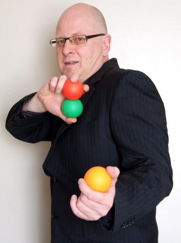 I'm a coach, I'm a musician, I'm a sound engineer and an all round good egg - with the head shape to prove it;)
PS I also run workshops on juggling & success!