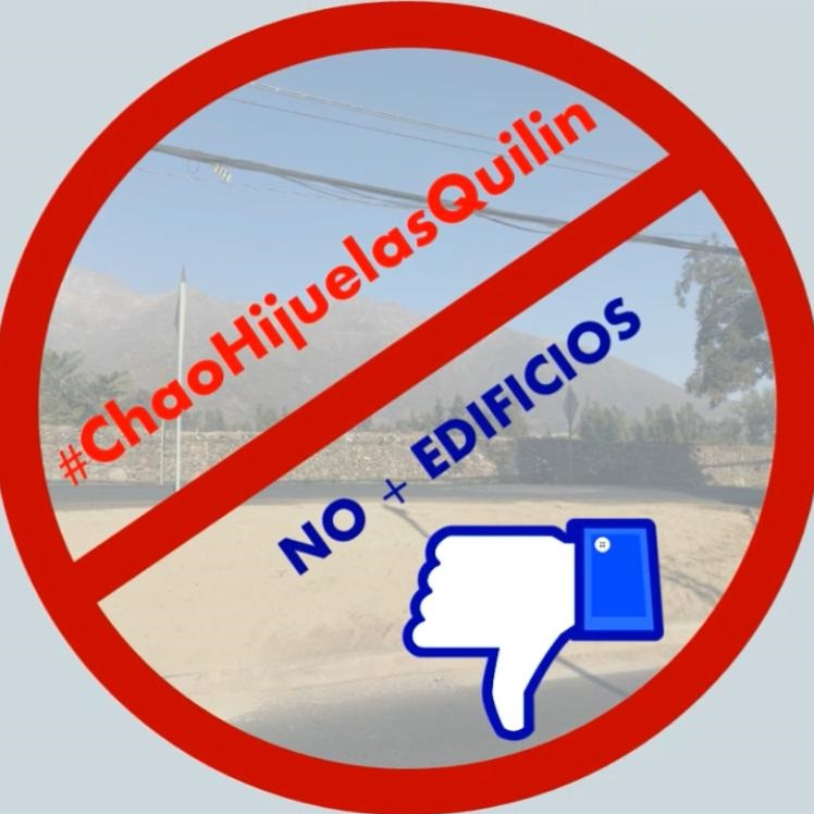 Agrupación de vecinos afectados por el proyecto Hijuelas Quilín 😡. Exigimos Participación Ciudadana y Estudio de Impacto Ambiental. #ChaoHijuelasQuilin 🚫