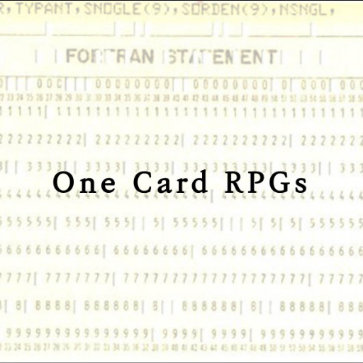 #원카드TRPG / #One_Card_RPG / 미니게임을 올리는 계정입니다. / This account shares tiny games. / 05:00, 13:00, 21:00 KST