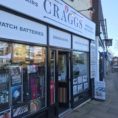 CraggsMoortown's profile picture. Craggs Shop Manager, working for this well established company. We do foot wear repairs and accessories, shoe care, key cutting, watch repairs and engraving.