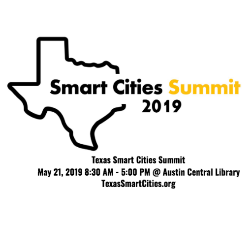 Working to accelerate Texas #SmartCity Efforts.  Join us for the Texas Smart Cities Summit on May 21, 2019
Visit https://t.co/rIgCEhmDx9 for more information