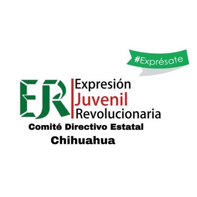 Somos la Expresión Juvenil Revolucionaria en el Estado de #Chihuahua @EJR_Nacional #Exprésate Dirigente: @PedroBeristainF Contacto: @EJR_Digital #SomosEJR