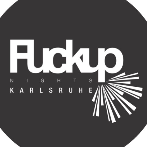 Bei den #FuckupNightsKA berichten Menschen von ihren beruflichen Rückschlägen 🗣️ Wir kämpfen für eine neue Fehlerkultur! 👊 Impressum auf Website 👇