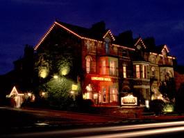 Privately owned small hotel near Knutsford town centre in  Cheshire. Modern British dishes served in the restaurant overlooking the heath,32 bedrooms in total.