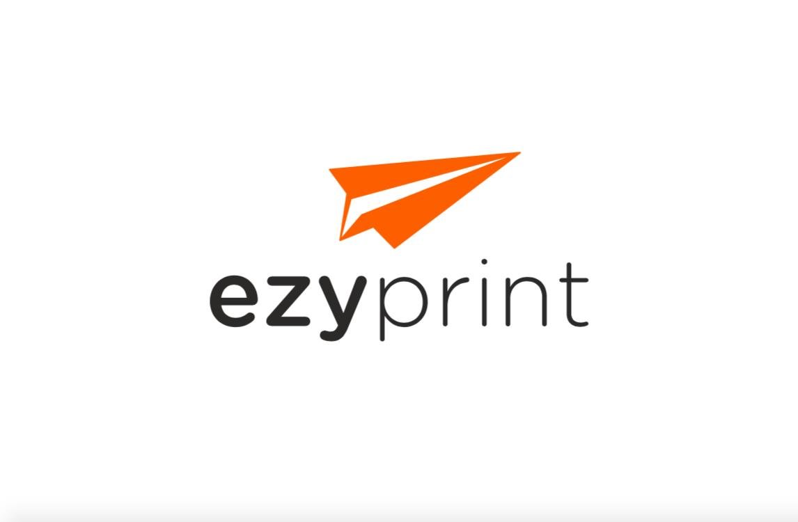 Printing doesn’t have to be difficult. Ran out of ink? print ezy. ezy print. ✈️🟠⚫️