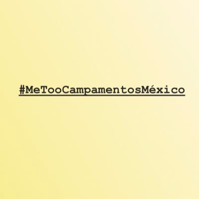 Cuenta dedicada a las víctimas de abuso, acoso, grooming, etc en Campamentos, Cursos de Verano y Scouts de México.