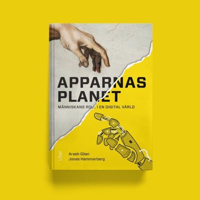 ApparnasPlanet's profile picture. Apparnas Planet är här! Vad är människans roll i en digital värld? Läs boken skriven av Arash Gilan och Jonas Hammarberg författarduon bakom boken Get Digital.
