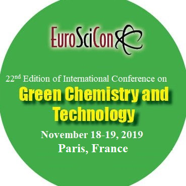 Program Director of #GreenChemistry 2019 - Nov 18, 19 2019 Paris, #France Stay tuned #catalysis #Sysnthesis #Sustainable #chemistry #Environmental #Energy