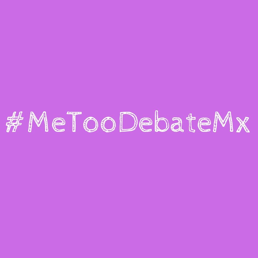 Espacio para denunciar casos de hostigamiento y acoso sexual en el Circuito Mexicano de Debate. Escríbenos por MD. #MeTooDebateMx #MeTooMx #EnDebateTambienPasa