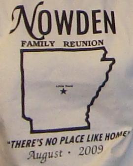 The Nowden Family roots are in Arkansas