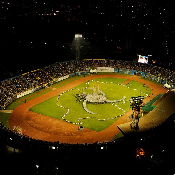 Rwanda's biggest sport and entertainment Arena with 30k seats, inaugurated in 1986, located in Kigali