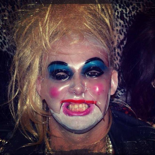 Clown prince of Synth Punk , Film maker and owner of Horror Crypt Wax museum.