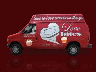 Keep a look out for the big red truck with the heart on the sides coming to a sidewalk near you! All of our stops will be updated on FB and Twitter daily