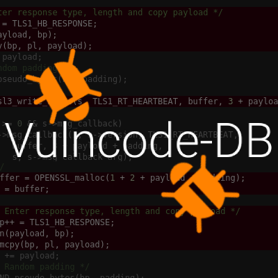 News and updates regarding the vulnerable code database Vulncode-DB.