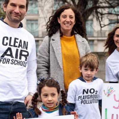 Clean air campaigner and director of Cool World Consulting, parent of kids at illegally polluted school