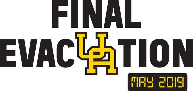 The Class of 2019 is evacuating UA to take on the world! May 19th Senior Celebration at Super Games. RSVP deadline: April 22nd.