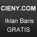 cieny_com's profile picture. Iklan baris gratis langsung tampil tanpa registrasi, membantu mempromosikan usaha, website dan bisnis. Diharapkan juga peminat agar berhati-hati dgn isi iklan.
