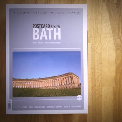 PostcardMag's profile picture. Postcard Magazine is a visitor guide for the city of Bath. Available in-room at the best hotels and guest accommodation. Souvenir copies can be purchased online