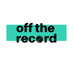 Off the Record UK (@offtherecorduk) Twitter profile photo
