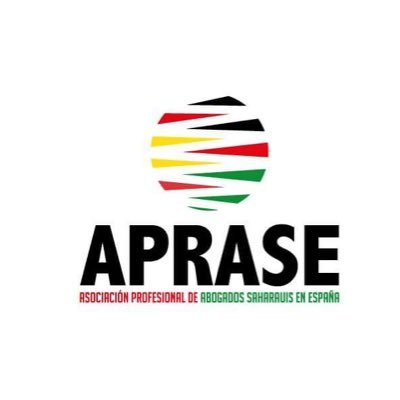 Asociación de Abogadas y Abogados Saharaui en España -APRASE- luchamos por los #DDHH del Pueblo #Saharaui #RASD ✌🏾escríbenos aprasesahara@gmail.com