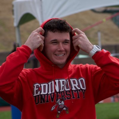 Edinboro University of Pennsylvania Track&Field Barstool Athlete