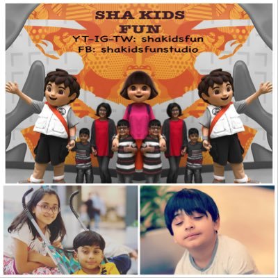 SHA KIDS FUN is our YouTube channel to stay in touch with our followers. We are three siblings: eSHAl, SHAhmir & SHAhzar