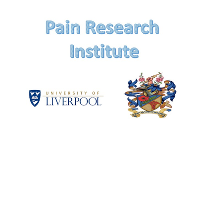 Researchers from UoL are - The Pain Relief Foundation