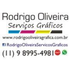Sou Radialista-Locutor, profissional de propaganda e atuo no ramo gráfico com a minha empresa Rodrigo Oliveira Serviços Gráficos atendendo todo o Brasil.
