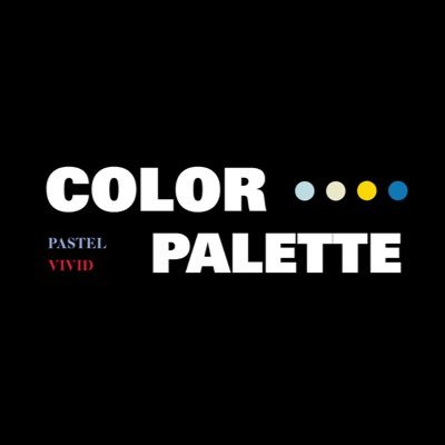 PASTELMOOD 1st Exhibition COLOR PALETTE