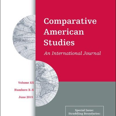 Comparative American Studies is an international, interdisciplinary journal. Edited by @RachMcLennan and @ThomasRuysSmith. Hosted by @AmericanStudies.