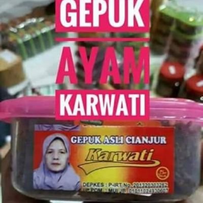 order now abon gepuk siap saji khas cianjur ny.karwati
order ,083186255731