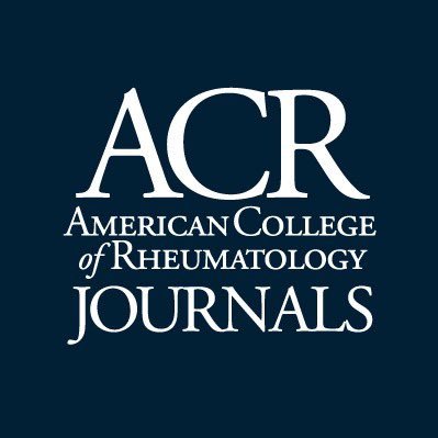 Official journals of the ACR: Arthritis & Rheumatology, Arthritis Care & Research, and ACR Open Rheumatology. SoMe Editor: Karen Costenbader, MD, MPH