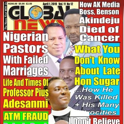 Global News is a general interest magazine mirroring the lifestyle of celebrities in our society.