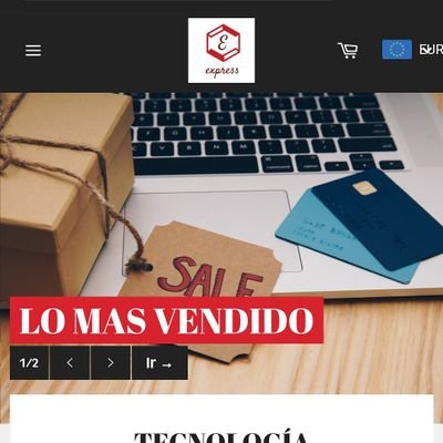 Tienda online con variedad de productos.