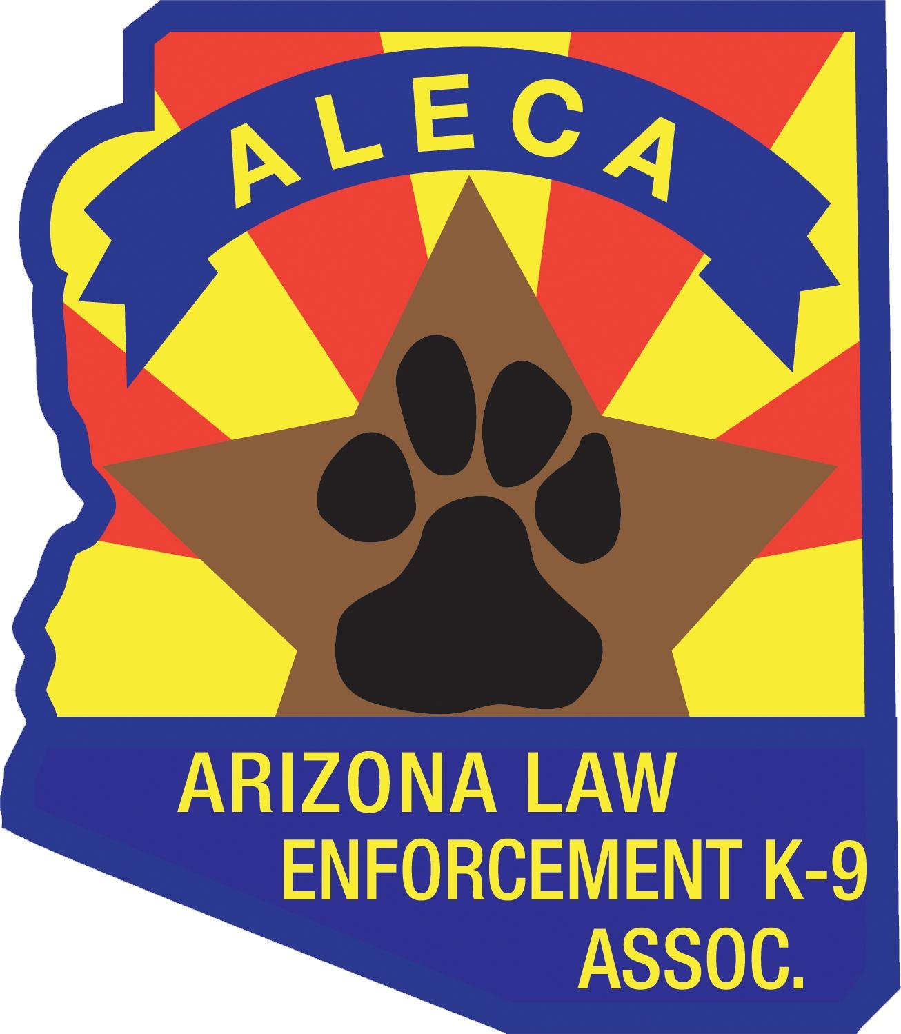 The ARIZONA LAW ENFORCEMENT CANINE ASSOCIATION is a registered 501C.3 Non Profit Organization of Sworn/ Military K9 Handlers and Trainers in Arizona and the US