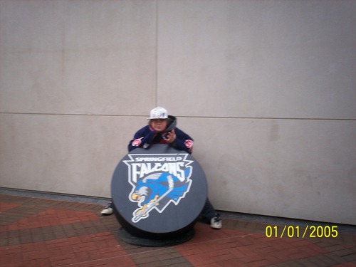 i play hockey baseball football and basketball and i like to hang with friends most of my friends are older so i cant hang with them alot :/ so wats new with u