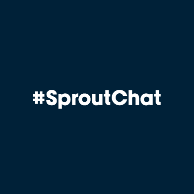#SproutChat is a monthly Twitter chat focused on helping you grow your social skills.

Check us out on Youtube! https://t.co/kD2okRcK9w 

Say hi @SproutSocial!