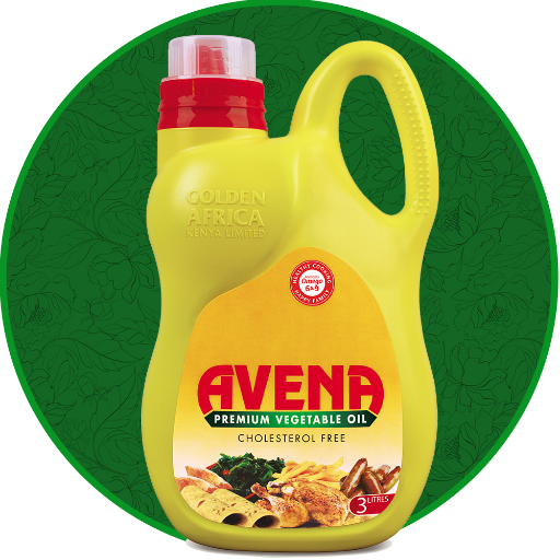 It is cholesterol free and contains Omega 6 & 9, ensuring every meal cooked with Avena is healthy. It is fortified with Vitamins A & D.