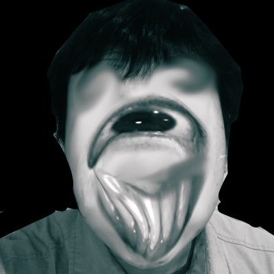 ホラーマン Pa Twitter 顔に穴が開いている人を作りました ホラー フリー素材