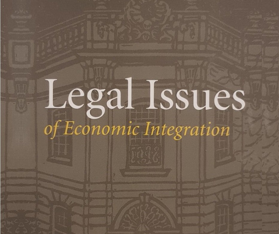 Legal Issues of Economic Integration publishes scholarly and thought-provoking articles on the law of regional and global economic integration.