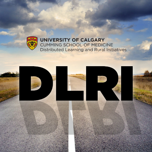 The Distributed Learning and Rural Initiatives (DLRI) Office provides support for medical learning in a rural setting for the Cumming School of Medicine.
