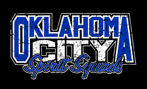 Oklahoma City University Cheer and Pom Competitive Teams. All-girl 3 championships, large coed 4 championships, pom 5 championships, small coed 3 championships.