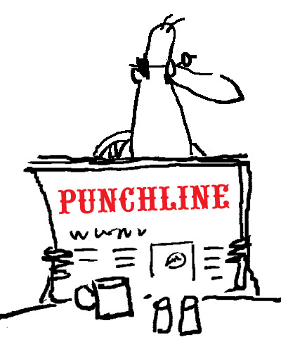 Punchline is Delaware's ONLY magazine dedicated entirely to satire and irreverent humor. And yeah, IT’S FREE.