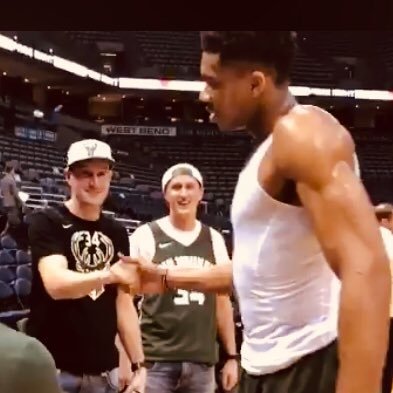 Lifelong Bucks, Packers and Badgers fan. I cheer for the Brewers when they are formidable. I have a man crush on Giannis