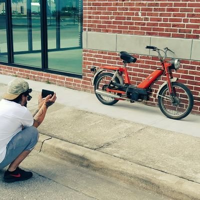 Here to save vintage mopeds then convert them to electric. Other EV projects as well.